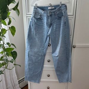 JUST USA Light Wash Barrel Jeans